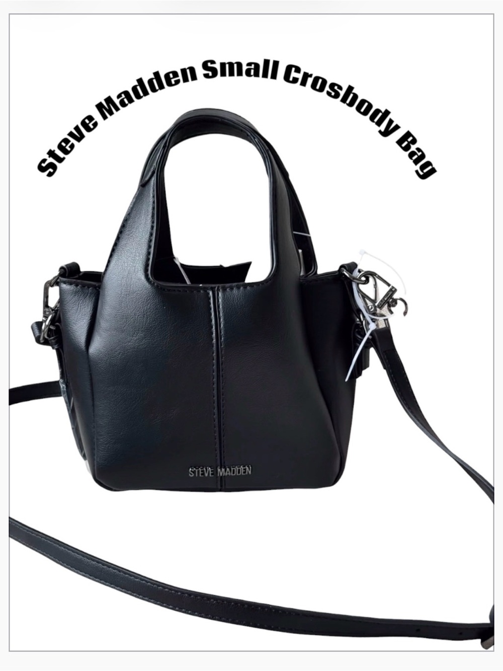 *new* Steve Madden Black Mini Crossbody Bag